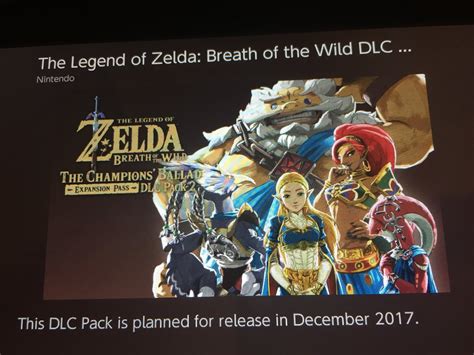 Zelda Breath of the Wild DLC 2 .